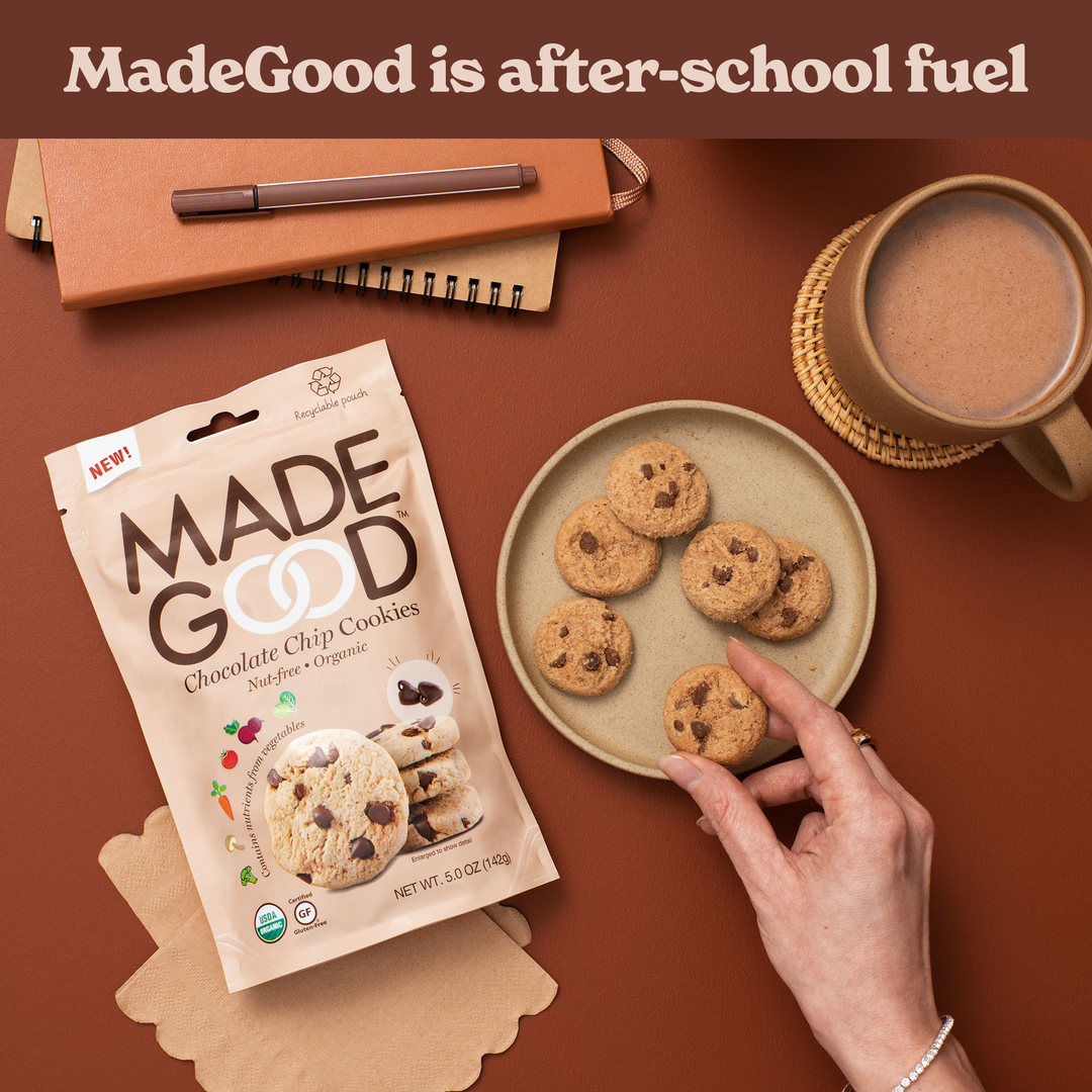 Mornings Chocolate Chip Soft Baked Bars (30 Count) – MadeGoodFoods-Canada
